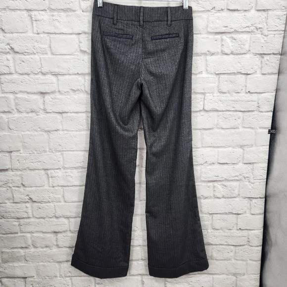 Anthropologie CARTONNIER Women's Cuffed Wide Leg Trousers Dress Pants Size 0 - Picture 6 of 15